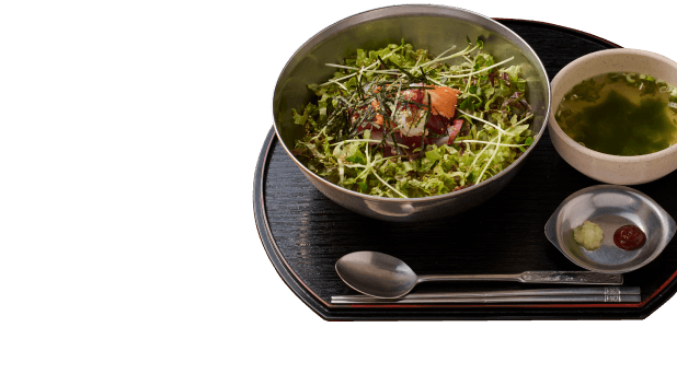 Salad Style Seafood Bibimbap